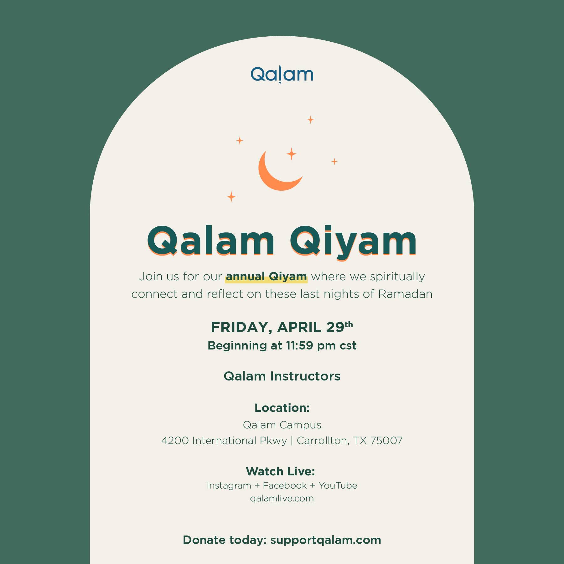 Qalam Qiyam 2022 – Part 2 – Ustadh AbdelRahman Murphy & Mufti Hussain Kamani