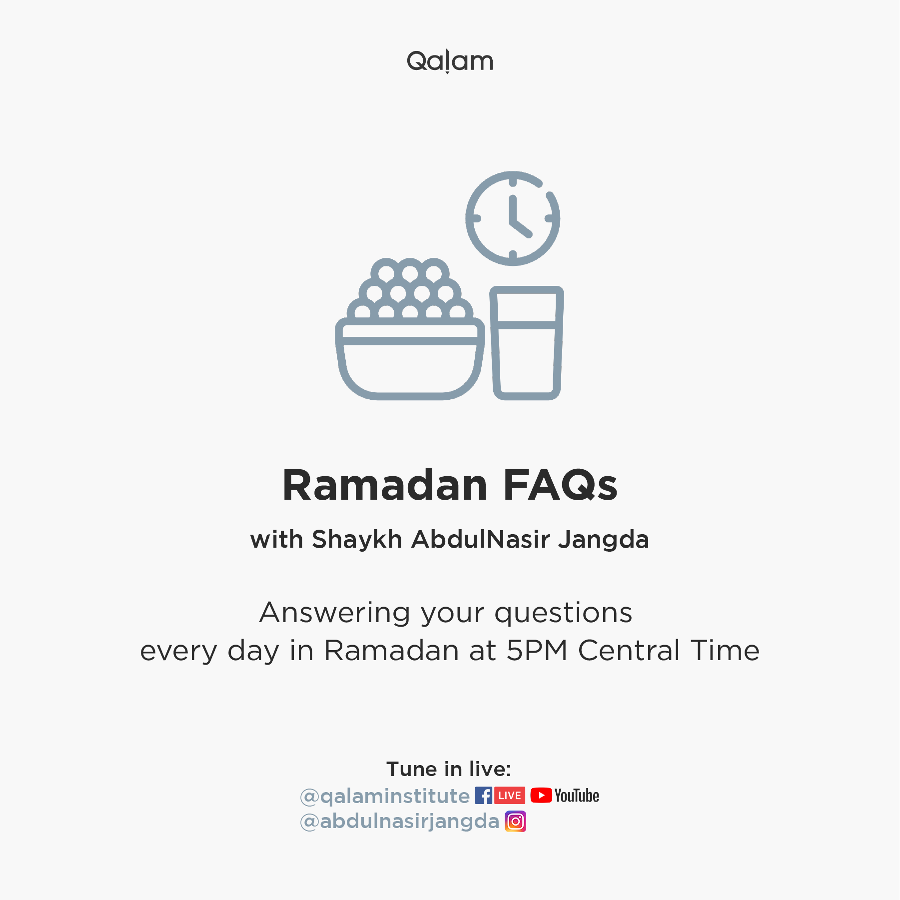 Ramadan FAQs: EP5 – 5/3