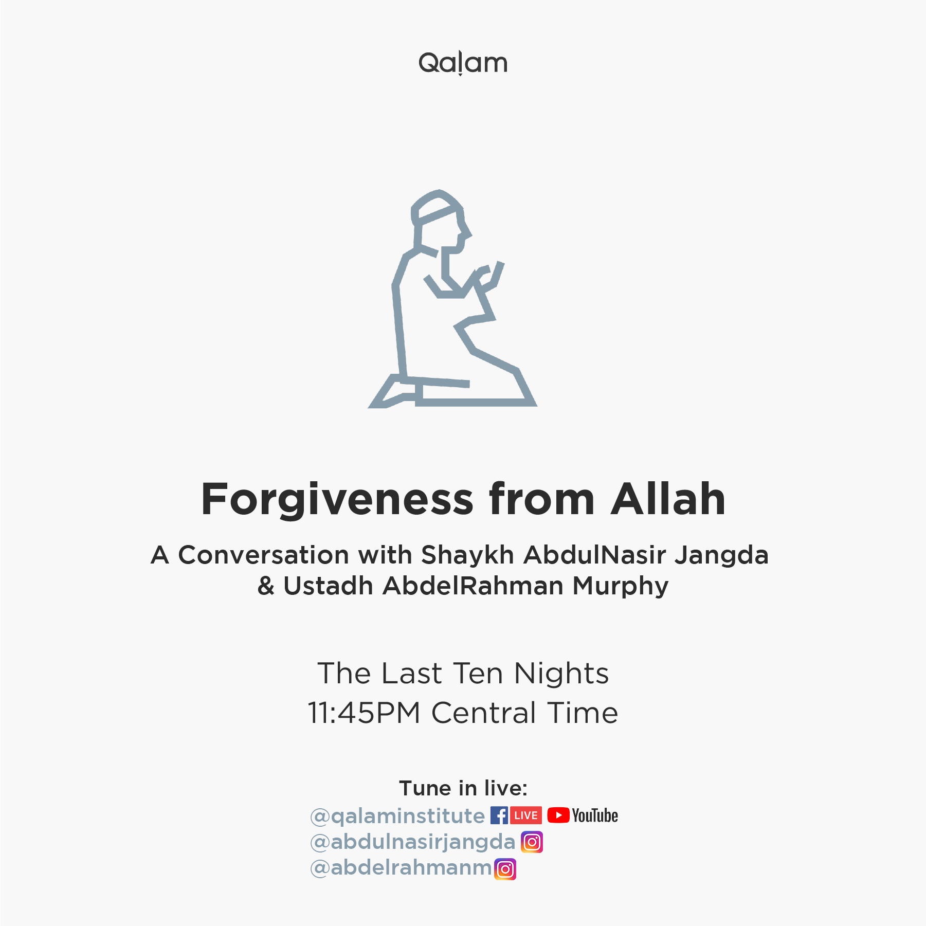Forgiveness from Allah – 5/2
