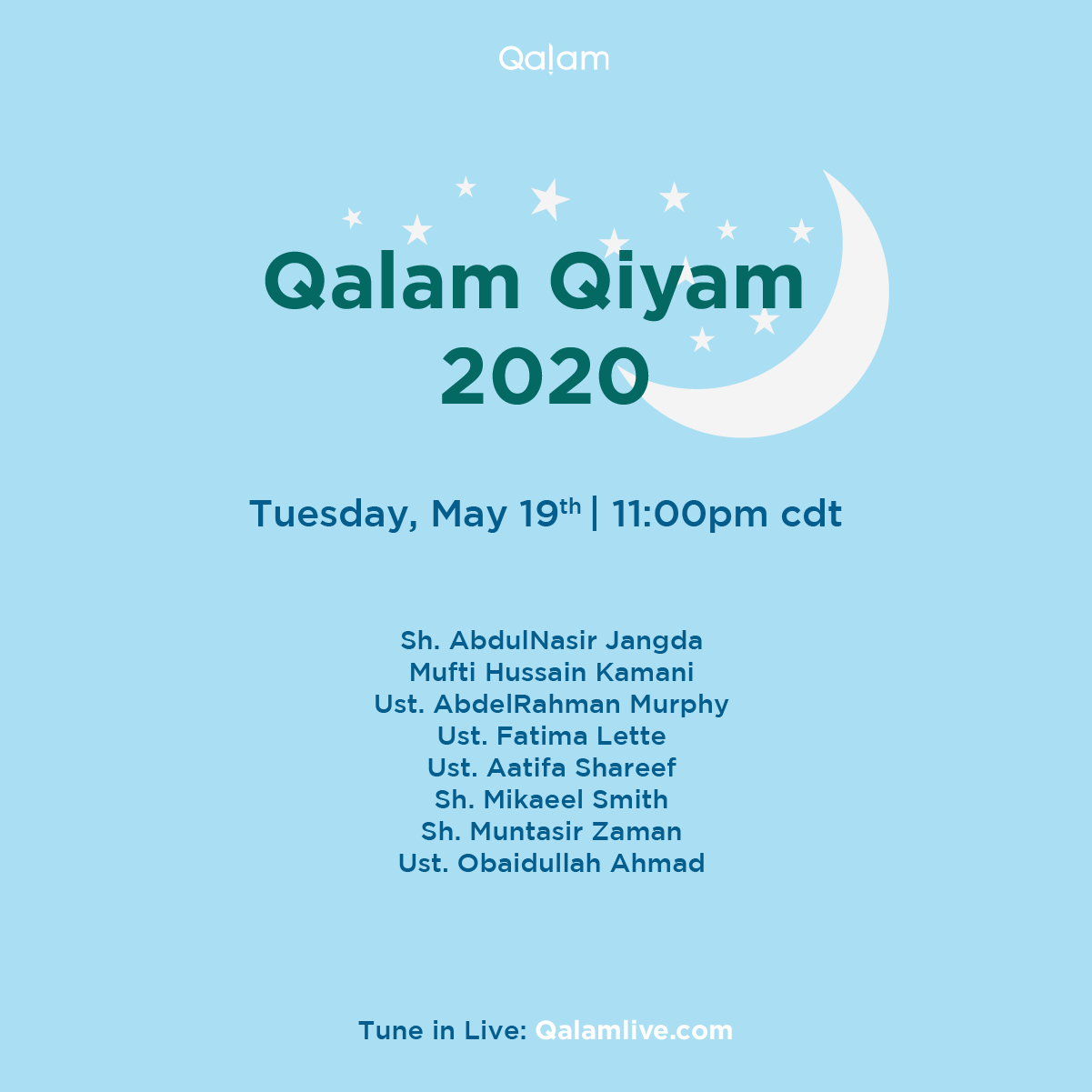 Qalam Qiyam – Part 5 – Dua Part 1